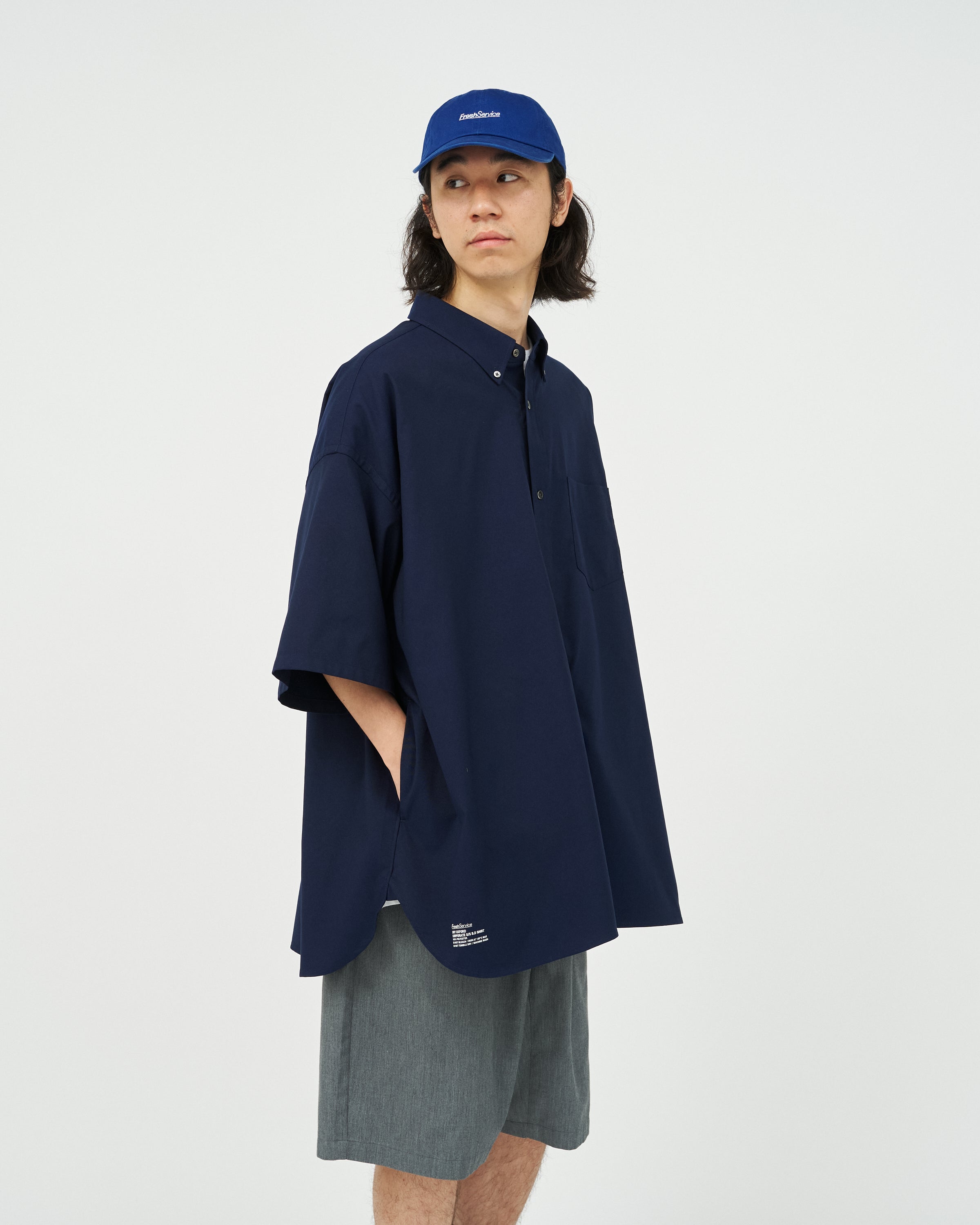DRY OXFORD CORPORATE S/S B.D SHIRT – FreshService KYOTO